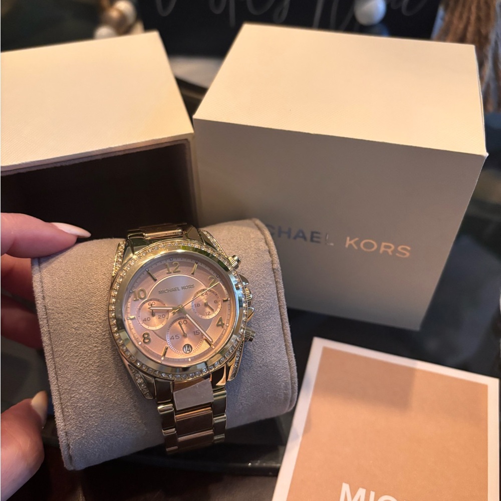 Michael Kors Gold and Silver Women's Watch